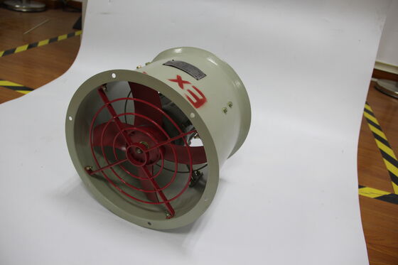 High Efficiency IP66 WFI Aluminum Alloy Louvers Explosion-Proof AC/DC Roof Exhaust Axial Flow Fan ATEX