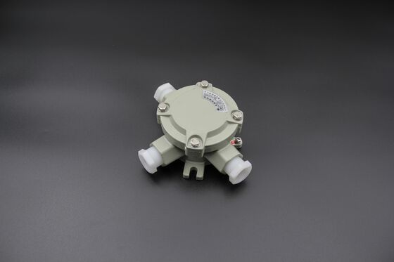 Kotak Sambungan Antarmuka Ganda Tahan Ledakan ATEX Sta/Aluminium Tahan Air dengan Peningkatan Keamanan IP66