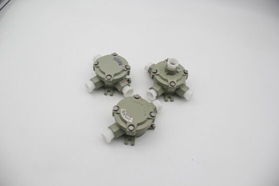 Kotak Sambungan Paduan Aluminium Anti Ledakan CJX Bersertifikasi ATEX IP66 Daya