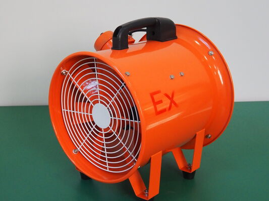 Kipas Axial Blower Paduan Aluminium Anti Ledakan ATEX Untuk Ventilasi Ruangan yang Ditentukan