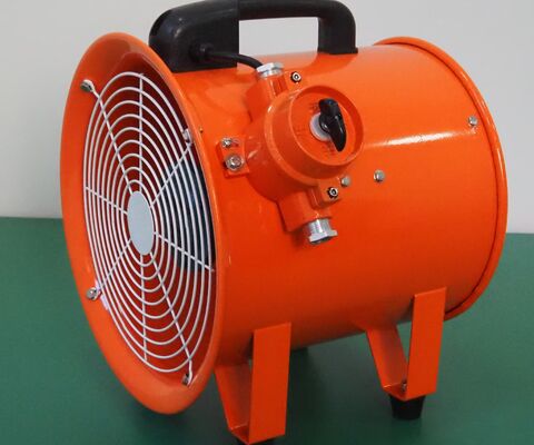 ATEX Explosion Proof Portable Axial Blower untuk gudang dan area penyimpanan