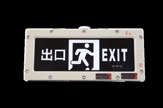 Lampu Darurat Tahan Api Area Berbahaya 3W Isi Ulang 3.6V 180 menit Waktu Darurat Pola Disesuaikan