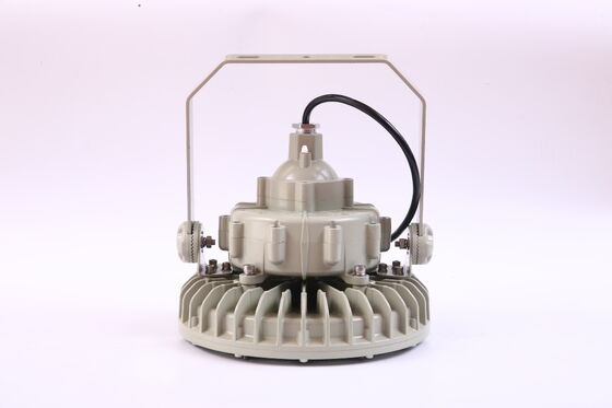 Lampu High Bay LED Tahan Ledakan Flameproof IK 10 ATEX/IECEx 22000 Lumen 150w Penggunaan Kilang Minyak Dalam Ruangan