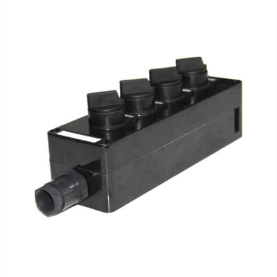 IP65 Alat Buktinya Ledakan Sertifikasi ATEX RoHS CNEX ISO9001 ISO14001 ISO45001 Rating arus 16A Cocok untuk lingkungan berbahaya