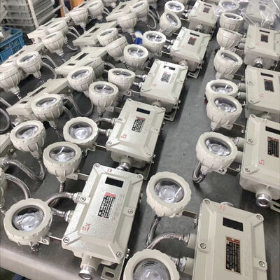 Ex Code Ex Db IIC T6 Gb Led Lampu Banjir Proof Disesuaikan Zona Gas Minyak Ideal1 Solusi Pencahayaan Area Berbahaya