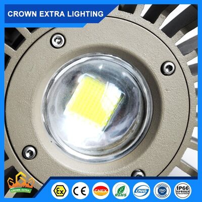 Lampu LED High Bay Tahan Ledakan 100-277V AC Menawarkan Fluks Cahaya 135lmw Berkisar 6500 hingga 26000 Lumen untuk Lokasi Berbahaya