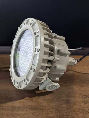 Atex/IECEx Zona 1/2/21/22 Lampu Led High Bay tahan api tahan led 6000k 150w Pencahayaan Pertambangan