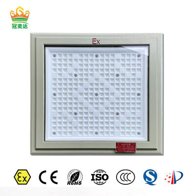 Lampu Sorot LED Tahan Ledakan Kecerahan Tinggi 100-250W, Suhu Warna Maksimum 5700K, Garansi Layanan 5 Tahun untuk Zona Berbahaya SPBU