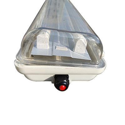 Bahaya 100lm/w Led Lampu Linier Proof Led Lampu IP66 Industri Dengan 2 Tabung