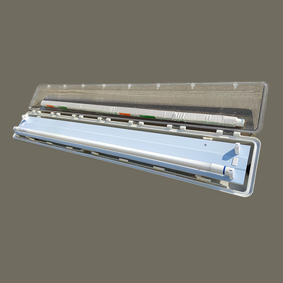 Lampu Anti Ledakan LED Liner IP66 220V Tabung T5 T8 Bersertifikasi ATEX untuk Area Berbahaya