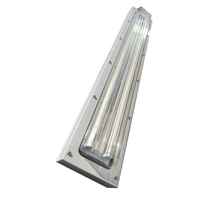 Lampu tabung tahan led led 2*18W T5 T8 tabung ganda Ip66 lampu fluoresen tahan air 1.2M lampu linier led