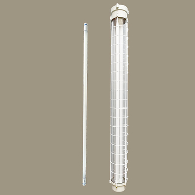 IP66 Double Linear Explosion Proof Lampu Fluoresen Umur Panjang& Waterproof Ex-D IICT4Gb