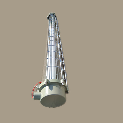 IP66 Double Linear Explosion Proof Lampu Fluoresen Umur Panjang& Waterproof Ex-D IICT4Gb