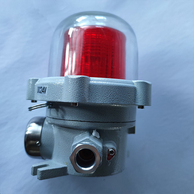 Berkualitas tinggi Merah/Transparent 5-40w Ledakan Proof Aviation Obstruction Light Pesawat Peringatan untuk Area Berbahaya