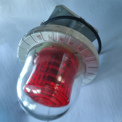 IP65 ATEX Ledakan Proof Alarm Lampu Peringatan untuk Zona Berbahaya 1/2 Zona 21/22 Gudang Industri