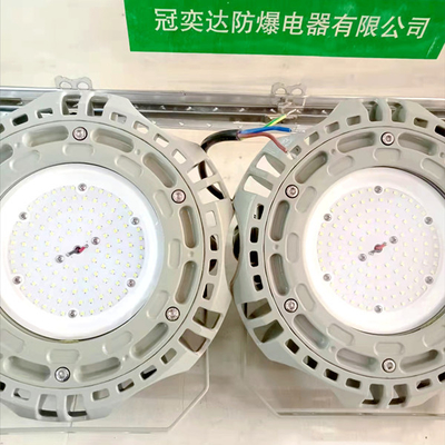 Industri 150w 135lm/w efisiensi Ledakan Proof High Bay Light untuk Perminyakan, daerah gas