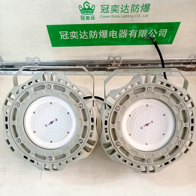 Ledakan Proof High Bay Light 50W / 100W / 150W / 200W Aluminium 5000K Penggunaan Garasi Pabrik Industri