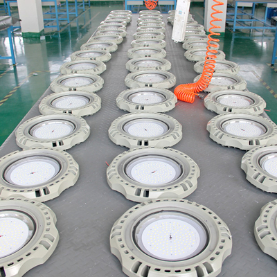 Lampu Industri Gudang Ufo Proof Led Led High Bay 135lm/w 100W 150W 200W