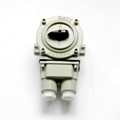 Tingkat perlindungan yang tinggi Switch anti ledakan IP65 Tegangan 220V/380V