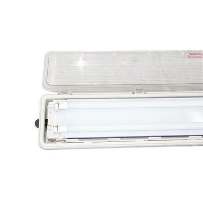 100lm/w Menghemat energi 600mm Lampu Fluoresen Buktinya Ledakan dengan Perlindungan Kelas IP66 dengan waktu darurat 90mins