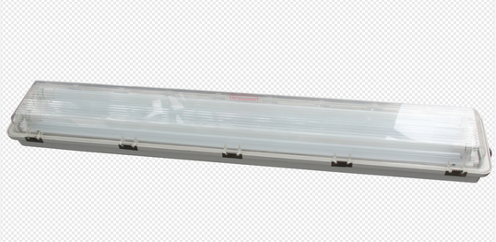 100lm/w Menghemat energi 600mm Lampu Fluoresen Buktinya Ledakan dengan Perlindungan Kelas IP66 dengan waktu darurat 90mins