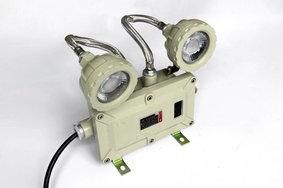 Lampu darurat tahan api tahan ledakan dengan pemasangan dinding dan langit-langit