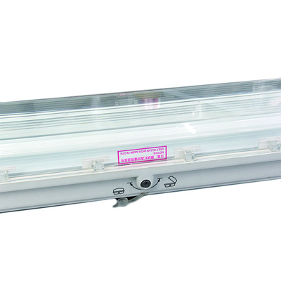 IP66 2*18W Led Linear Light Proof Explosion dengan 100lm/w untuk Zona 1, 2 &amp; Zona 21, 22