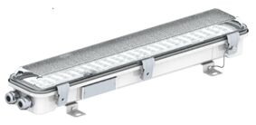 Lampu LED Linear Tahan Ledakan ATEX CE yang Disetujui IP66 10W 18W 36W untuk Lokasi Berbahaya Zona 1&2