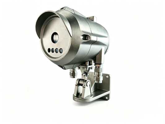 ATEX IECEx Kamera CCTV Buktinya Ledakan IP68 Kamera Keamanan Baja Rinsless untuk Daerah Berbahaya Minyak & Gas
